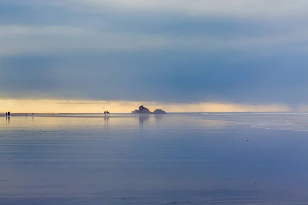 Мбаппе Ранним Вечером Пляже Мбаппе Недалеко Эссауиры Морено — стоковое фото