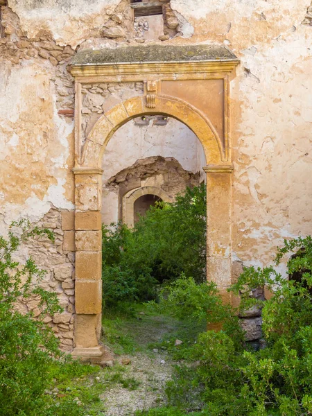 Ruinas Antigua Mansión Dar Caid Hajji Cerca Essaouira Marruecos — Foto de Stock