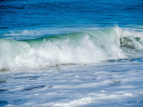 Fale Surf Brzeg Burzliwy Atlantyku Pobliżu Safi Maroko — Zdjęcie stockowe