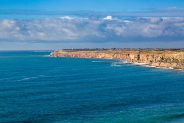 Cape Beddouza Atlantik kıyısında, Fas'ın Batı kıyısı