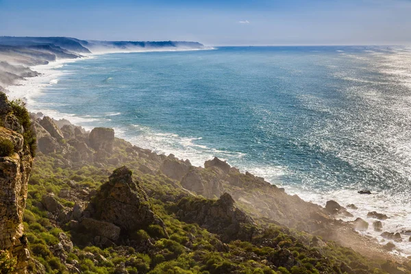 Cliffs Atlantic Coast Sidi Boucht Lalla Fatna Morocco — Stock Photo, Image