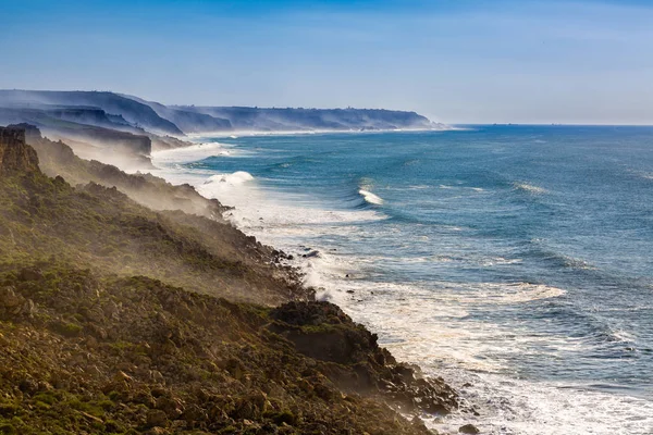 Acantilados Costa Atlántica Entre Sidi Boucht Lalla Fatna Marruecos — Foto de Stock