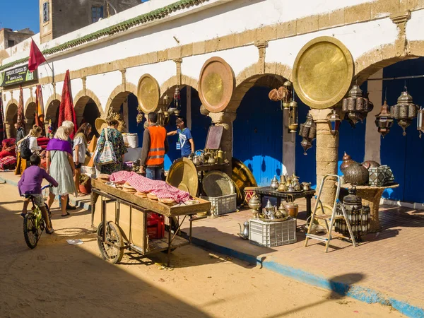 エッサウィラのメディナの街でエッサウィラ モロッコ 2018 — ストック写真