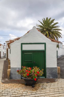 Arico Nuevo'nun tarihi bölümünün sokaklarından.