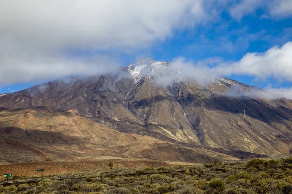 德泰德火山是西班牙最高的山峰 — 图库照片