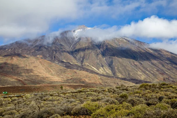 德泰德火山是西班牙最高的山峰 — 图库照片