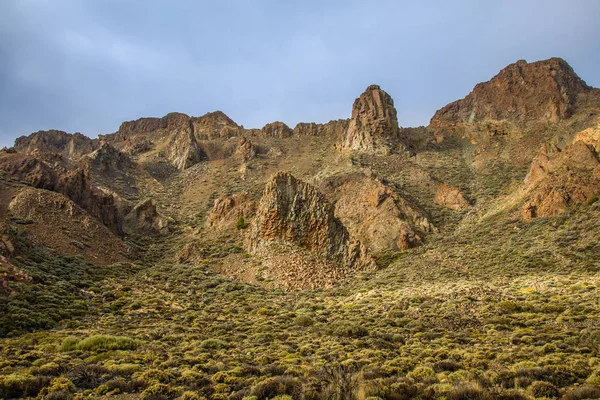 Vista del paisaje en el Parque Nacional del Teide — Foto de Stock