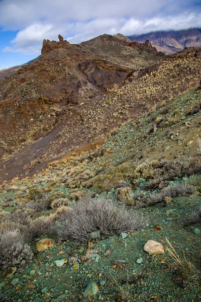 Utsikt över landskapet i nationalparken Teide — Stockfoto