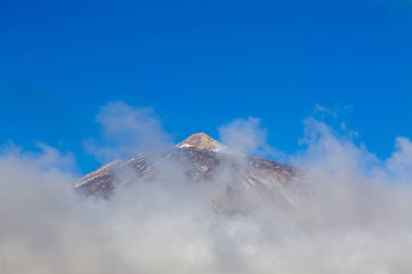 Pico del Teide İspanya'nın en yüksek zirvesidir. Tenerife, Kanarya Mı