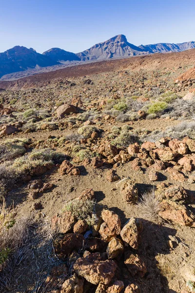Tenerife adasının yüksek volkanik sıradağları
