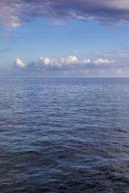 Tenerife üzerinde San Miguel de Tajao köyünde Sahil