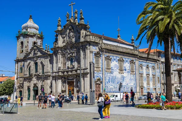 Porto, Portugal -  May 29, 2019: Church of Our Lady of Carmo, Po — Stock Photo, Image