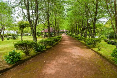 Furnas, Sao Miguel yol boyunca bir eğlence bakış açısı üzerinde