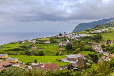 Nordeste'nin Sao Miguel Adası,Azores takımadalarında manzarası