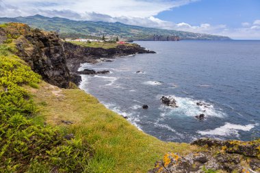 Sao Miguel Adası'ndaki Capelas Sahili, Azores