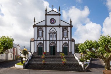Salga'daki St. Joseph Kilisesi, Sao Miguel Adası, Azores takımadaları
