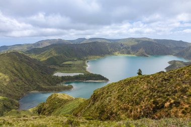 Krater Gölü Lagoa do Fogo, Sao Miguel Adası, Azores