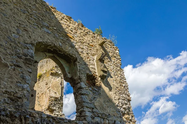 Las Ruinas Del Castillo Beckov Cerca Trencin Eslovaquia — Foto de Stock