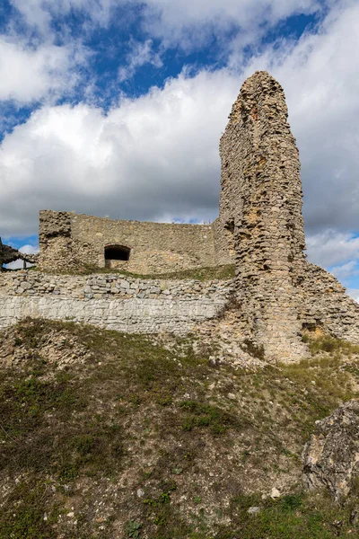 Ruínas Antigo Castelo Branc Europa Eslováquia — Fotografia de Stock