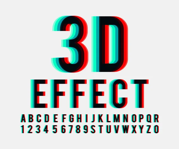 Schrift Effekt Vektorformat — Stockvektor