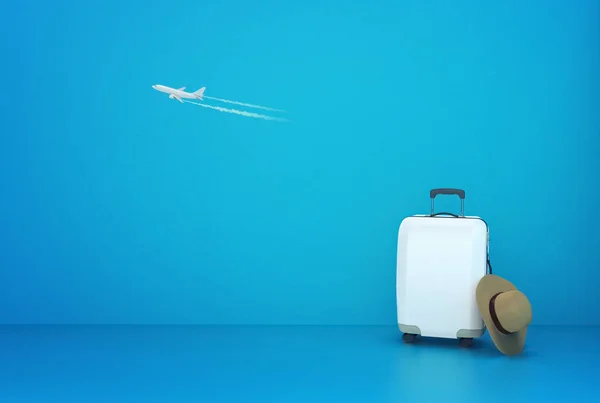 Podróż walizki koncepcja — Zdjęcie stockowe