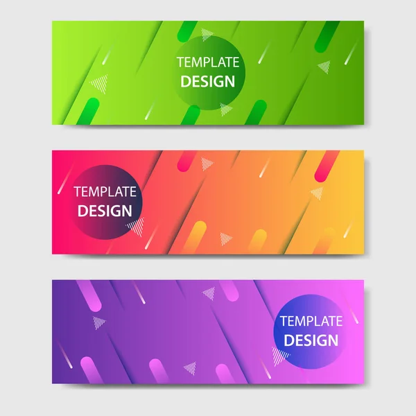 Živý Gradient Moderní Futuristické Pozadí Šablony Pro Titulek Záhlaví Banner — Stockový vektor