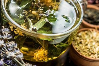 Fincan çay lavanta provence ultraviyole aroma buket cam saydam tadı geleneksel yararlı