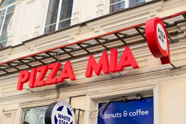 Pizza Mia logo iz sokak Dükkanı