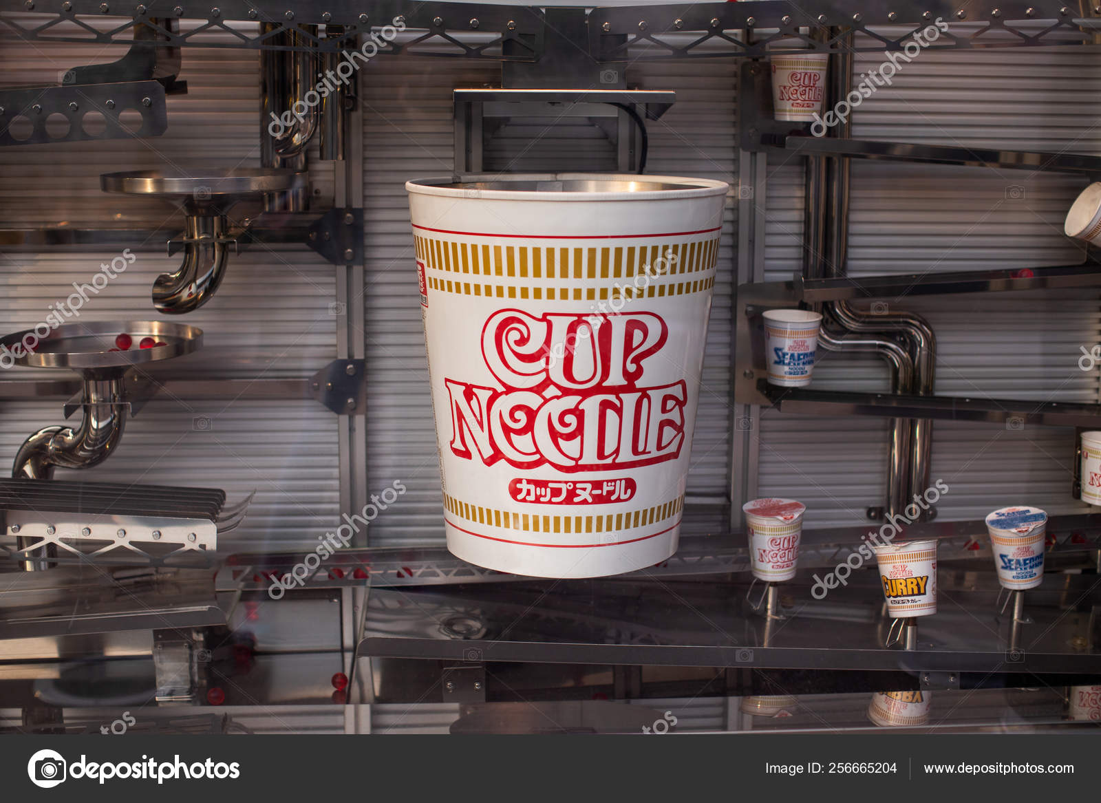 Cup Noodles Museum Entrance Cup Noodle Brand Instant Cup Noodle Stock
