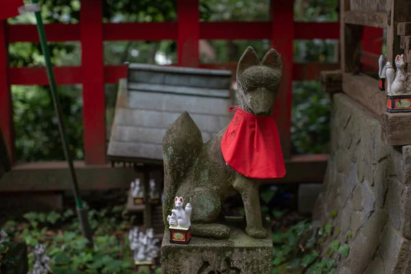 Kamakura Japan Sasuke Inari Shrine Ist Ein Schintoistischer Schrein Kamakura — Stockfoto