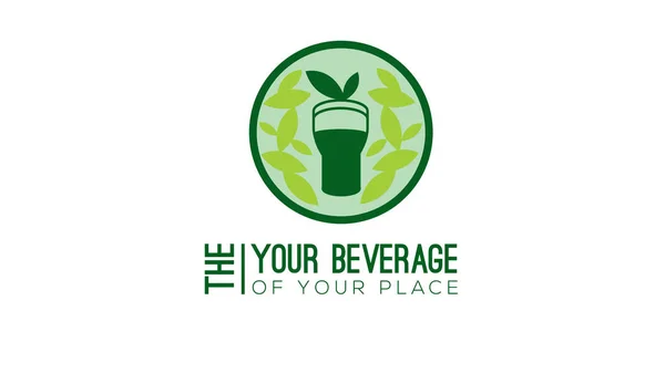 Trädgård Vektor Logotypen Bryggeriet Emblem — Stock vektor