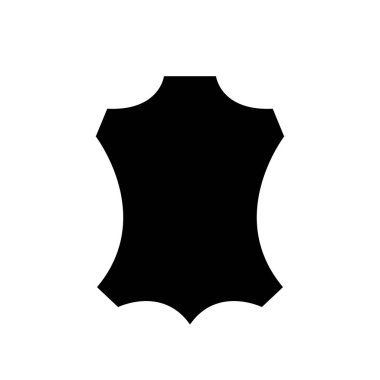 Hakiki deri vektör etiket. Orijinal deri işareti (simge, simge, amblem) - vektör