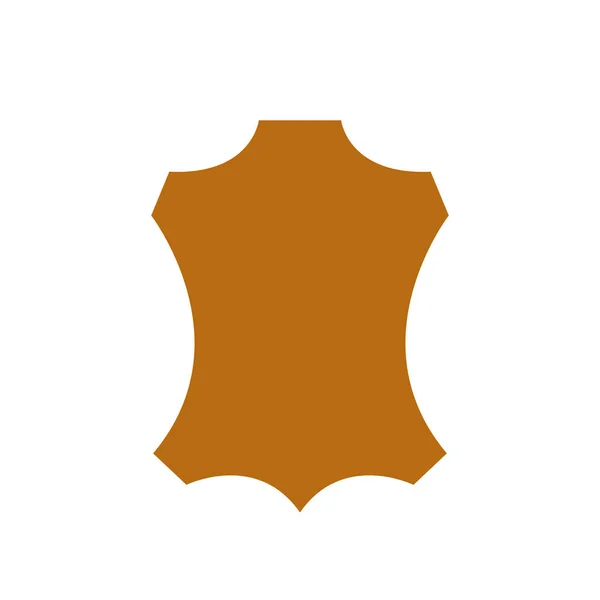 Настоящая Кожаная Векторная Этикетка Оригинальный Кожаный Знак Символ Значок Эмблема — стоковый вектор