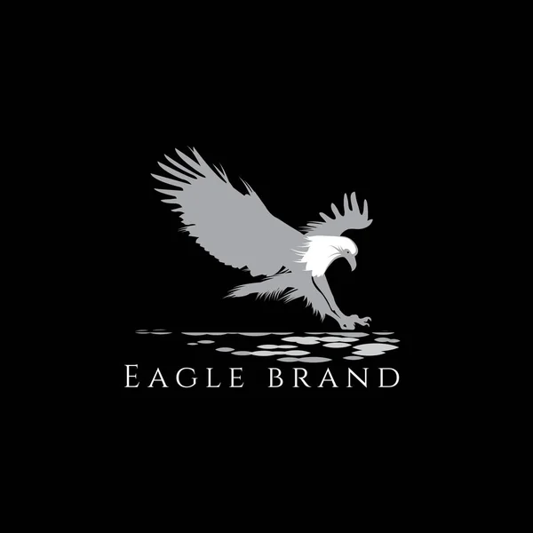 Eagle Vector Logotyp Eagle Vektorillustration — Stock vektor