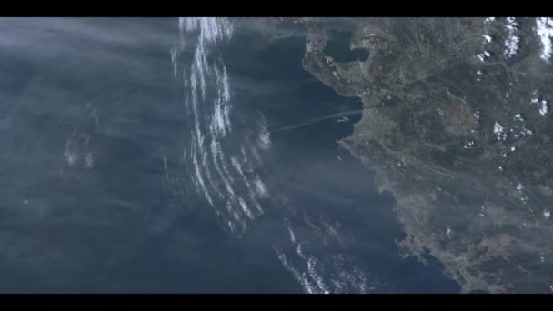 Sparato dalla ISS di Francia — Video Stock