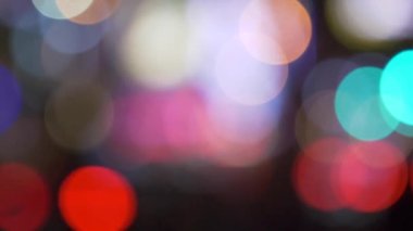 Vegas Işıklar Bokeh Arka Plan