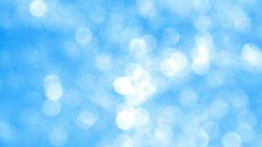 Bulanık Mavi Parıltılar Arka Plan Hd