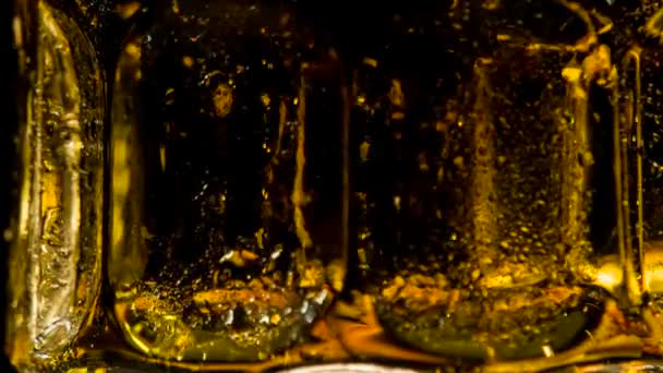 Facets of Glass Mugs of Beer HD — Stok video