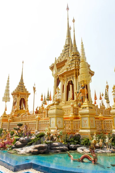 Bangkok Thailand November 2017 Några Kompletterande Strukturer Runt Royal Crematorium — Stockfoto