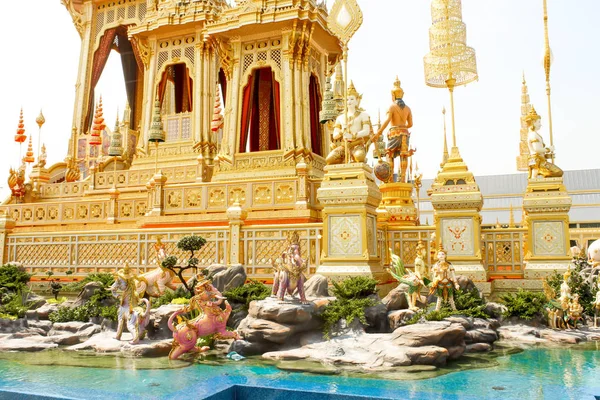 Bangkok Thailand November 2017 Några Vackra Kompletterande Strukturerna Runt Royal — Stockfoto