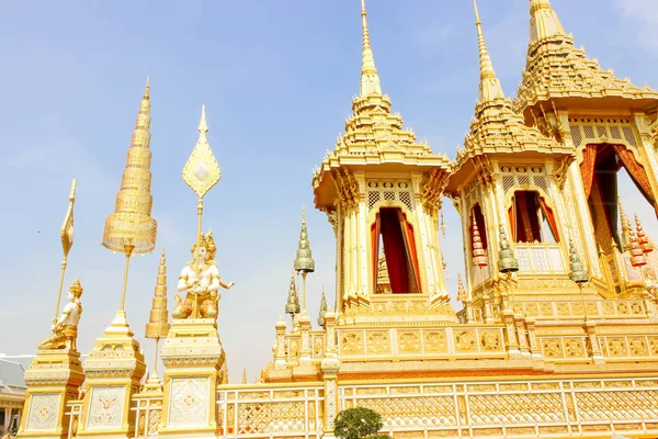 Bangkok Tayland Kasım 2017 Royal Krematoryum Blue Sky Adlı Kasım — Stok fotoğraf