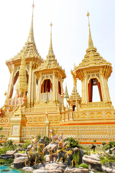 Bangkok Thailand November 2017 Kompletterande Strukturerna Runt Det Kungliga Krematoriet — Stockfoto