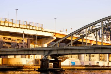 Bkz: görünümünü sumida nehir bakış açısı ve tekne Tokyo peyzaj