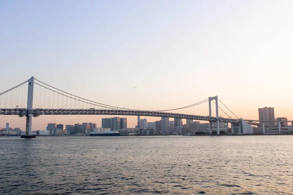 Rainbow Bridge Sumida River Viewpoint Tokyo — Stock Photo, Image