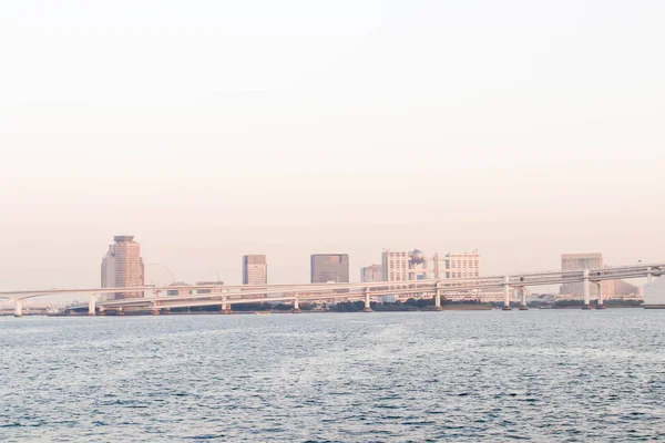 Closeup Rainbow Bridge Sumida River Viewpoint Tokyo — Stock Photo, Image