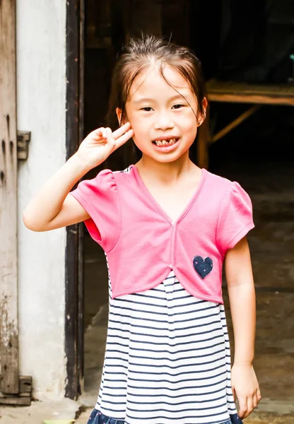 Cute Girl act to innicent wearing pink dress