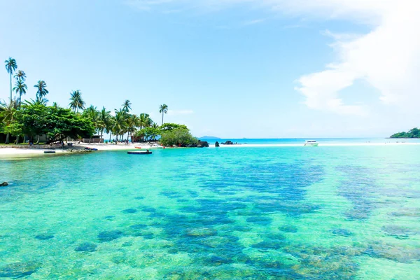 Aussichtspunkt Schönheit Blaue Insel Mit Blauem Himmel Thailand — Stockfoto