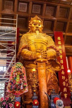 Hong Kong, Hong Kong - 31 Mart 2019 Che Kung Miu 'nun Kapanışı