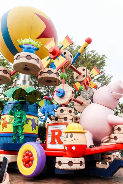 Hongkong, Hongkong Disneyland - 30 marca 2019 Zbliżenie zabawek — Zdjęcie stockowe