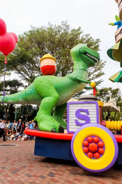 Hongkong, Hongkong Disneyland - 30 Μαρτίου 2019 Κλείσιμο της Dinosa — Φωτογραφία Αρχείου